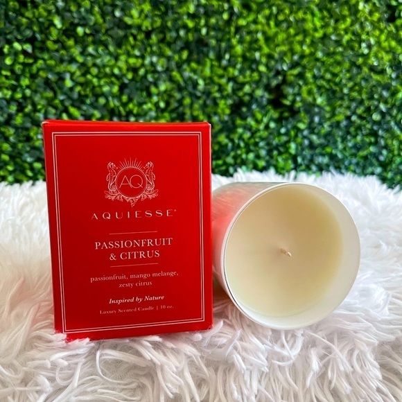 AQUIESSE Scented Candle - Passionfruit & Citrus - Picture 2 of 4